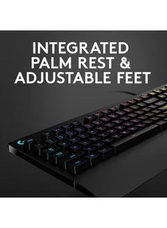 G213 Prodigy Gaming Keyboard, RGB Lightsync Backlit Keys, Spill-Resistant, Customizable Keys, Dedicated Multi-Media Keys - v1671543700/N21479668A_6