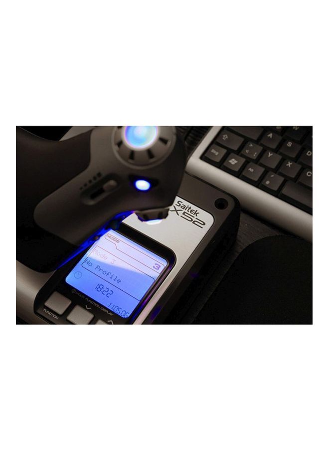 Logitech - X52 H.O.T.A.S. Throttle & Stick Simulation Controller - Image 1