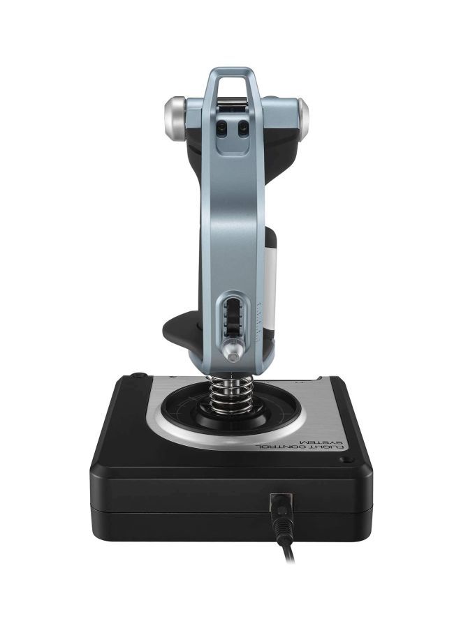 Logitech - X52 H.O.T.A.S. Throttle & Stick Simulation Controller - Image 1
