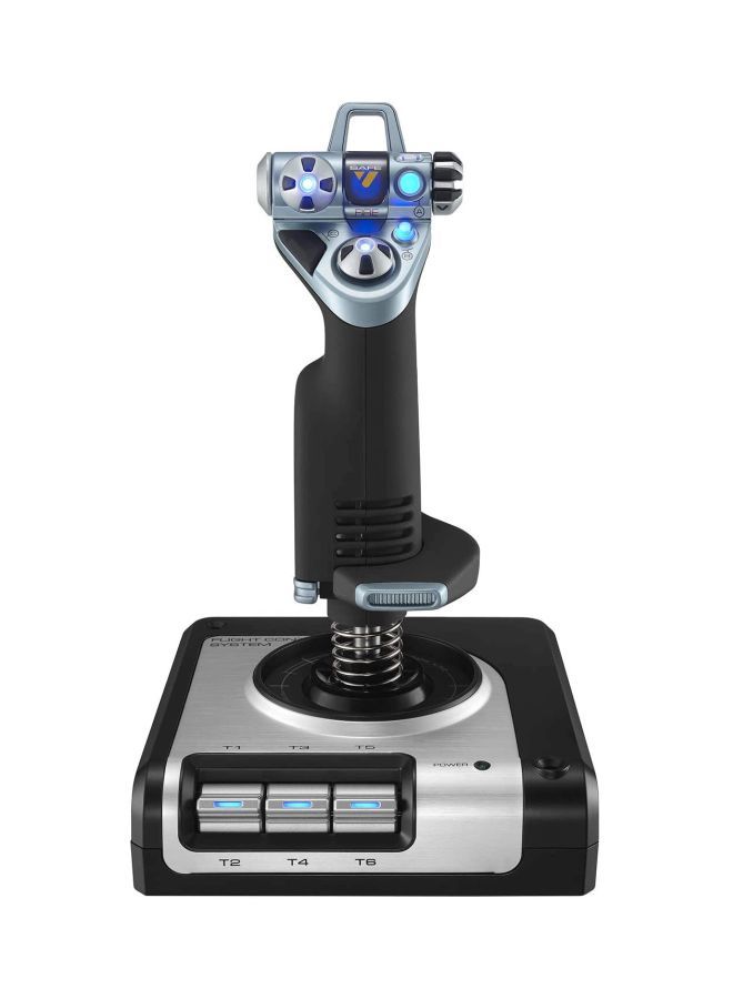Logitech - X52 H.O.T.A.S. Throttle & Stick Simulation Controller - Image 1