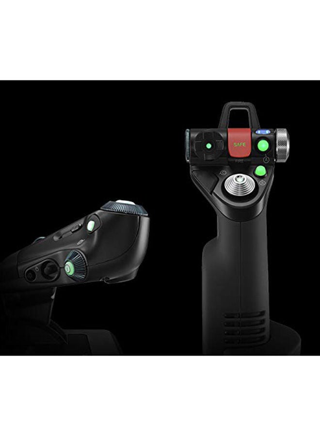 Logitech - X52 H.O.T.A.S. Throttle & Stick Simulation Controller - Image 1