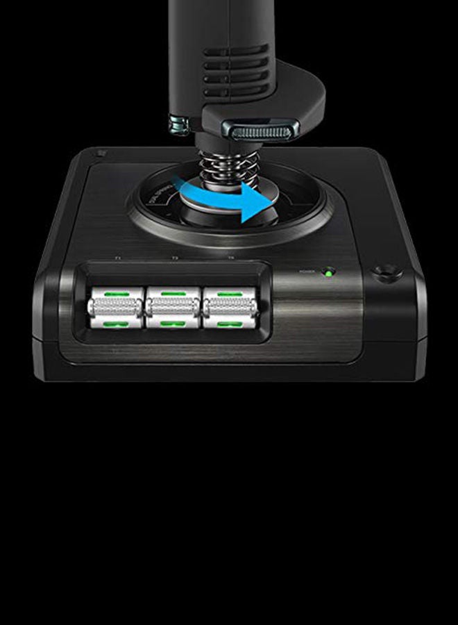 Logitech - X52 H.O.T.A.S. Throttle & Stick Simulation Controller - Image 1