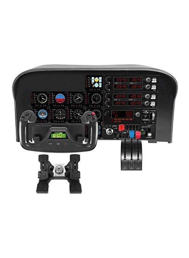 Logitech - G Saitek Pro Flight Wired Simulator Yoke And Throttle Quadrant System - Image 1
