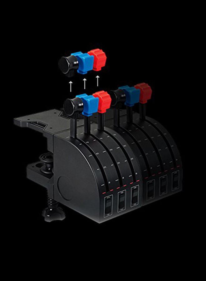 Logitech - G Saitek Pro Flight Wired Simulator Yoke And Throttle Quadrant System - Image 1
