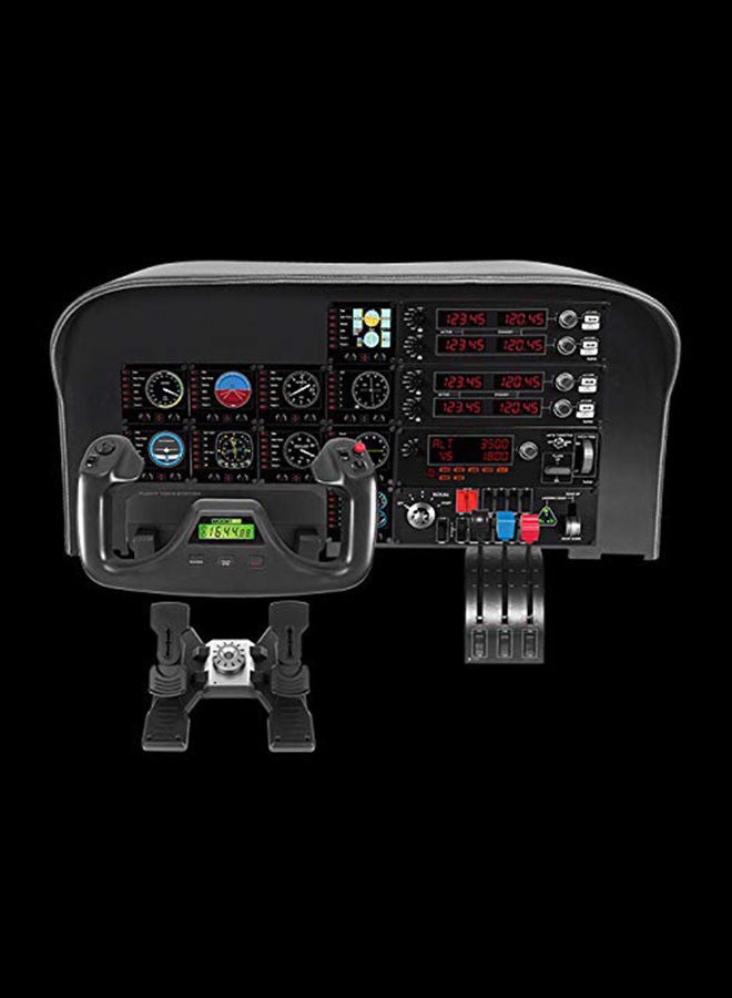 Logitech - G Saitek Pro Flight Wired Simulator Yoke And Throttle Quadrant System - Image 1