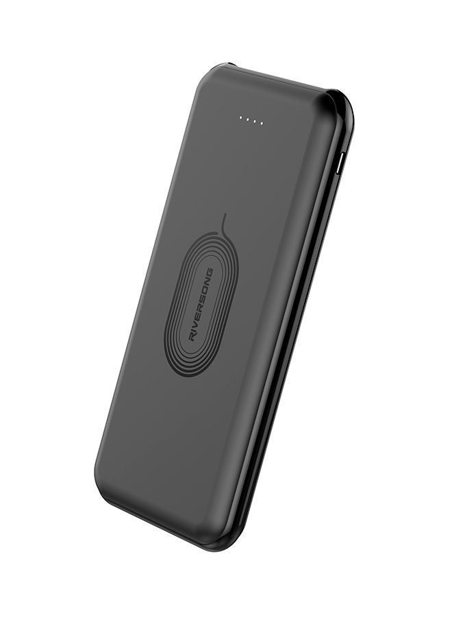 RIVERSONG 8000.0 mAh Gravity Wireless Charging Power Bank Black  - Image 4