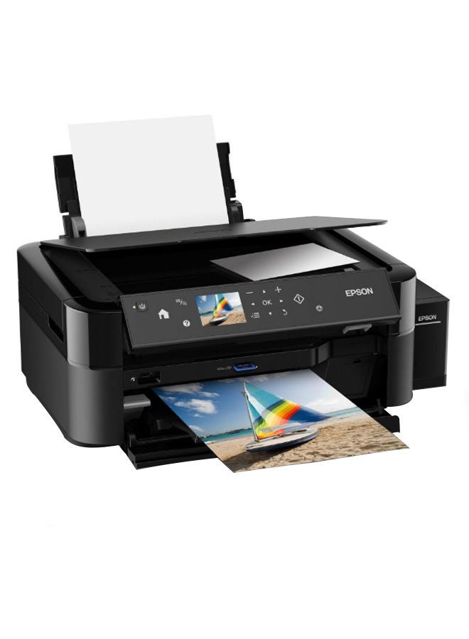 EPSON EcoTank L850 - 6-colour Photo Printer with Epson's Integrated Ink Tank System for Cost-Effective, Quality Photo Printing - Black  - Image 1