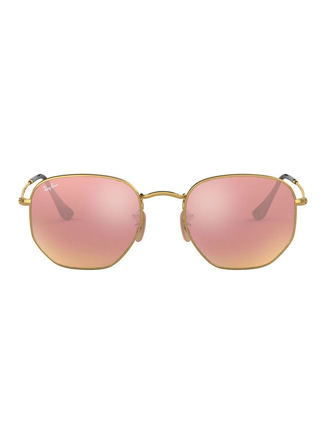 Ray-Ban - Full Rim Hexagon Sunglasses - RB3548N - 001/Z2 - Lens Size: 54 mm - Gold - Image 1