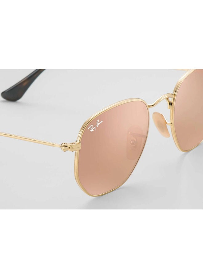 Ray-Ban - Full Rim Hexagon Sunglasses - RB3548N - 001/Z2 - Lens Size: 54 mm - Gold - Image 1