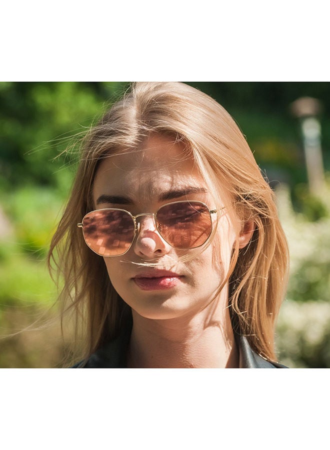 Ray-Ban - Full Rim Hexagon Sunglasses - RB3548N - 001/Z2 - Lens Size: 54 mm - Gold - Image 1