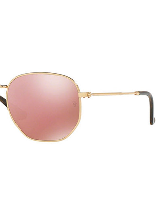 Ray-Ban - Full Rim Hexagon Sunglasses - RB3548N - 001/Z2 - Lens Size: 54 mm - Gold - Image 1