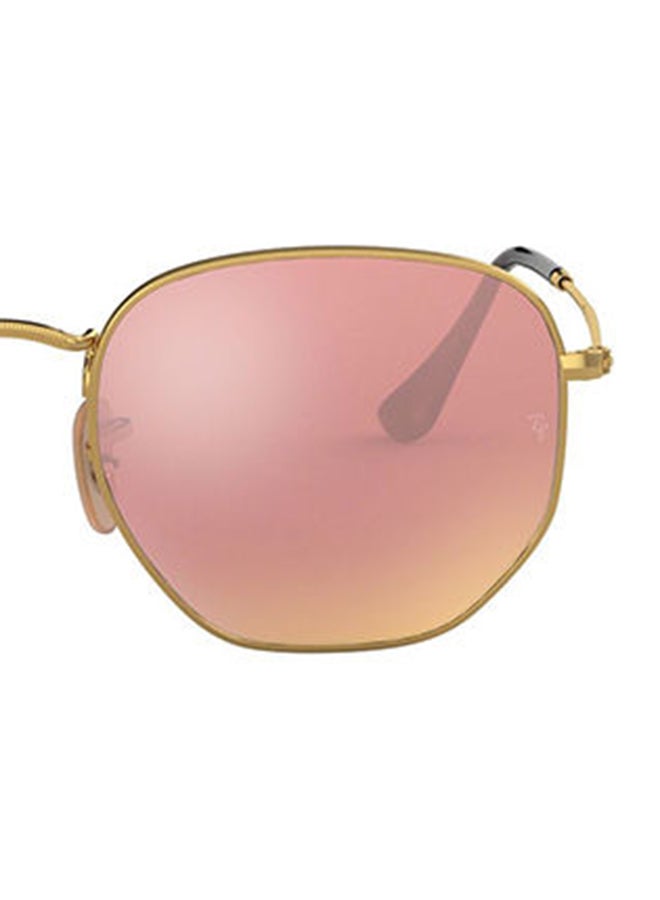 Ray-Ban - Full Rim Hexagon Sunglasses - RB3548N - 001/Z2 - Lens Size: 54 mm - Gold - Image 1