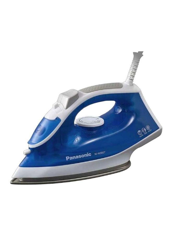 Panasonic NI-M300T Steam Iron Titanium Coated Soleplate Garment Care - 1800 Watt NI-M300T Blue/White  - Image 1