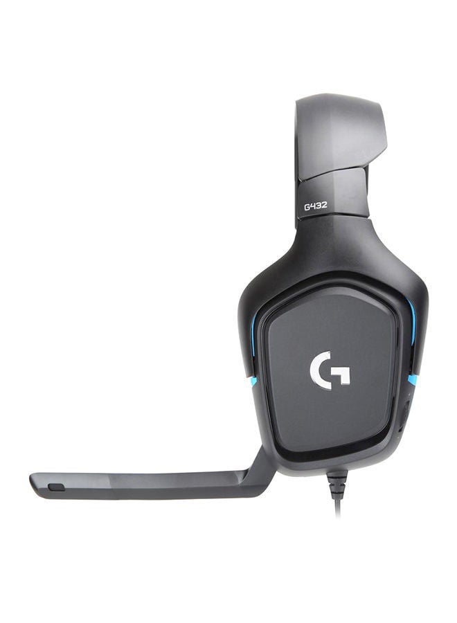 Logitech - G432 7.1 Surround Sound Gaming Headset With DTS Headphone - Image 1