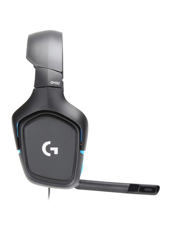 Logitech - G432 7.1 Surround Sound Gaming Headset With DTS Headphone - Image 1
