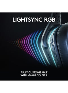 Logitech G635 Wired Gaming RGB Headset, 7.1 Surround Sound, DTS Headphone:X 2.0, 50 mm Pro-G Drivers, USB And 3.5mm Audio Jack, Flip-to-Mute Mic, PC/Mac/Xbox One/PS4/Nintendo Switch  - Image 4