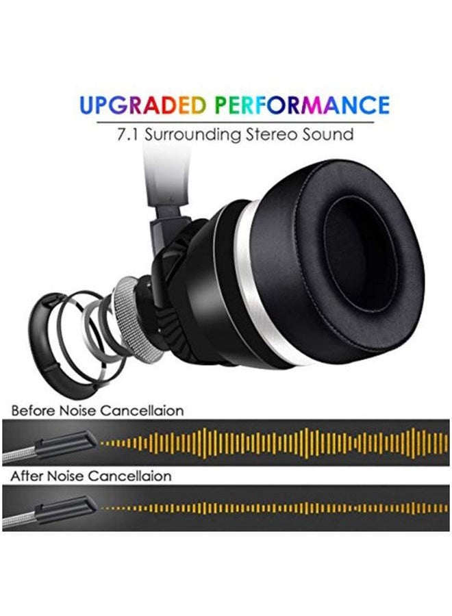 أونيكوما سماعة رأس ستيريو للألعاب مزودة بميكروفون لأجهزة PS4/PS5/XOne/XSeries/NSwitch/PC - سلكية - Image 3
