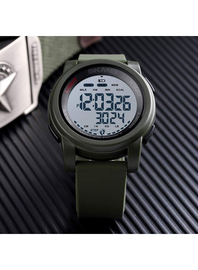 SKMEI - Men's Digital Waterproof Fitness Tracker Watch - Image 1
