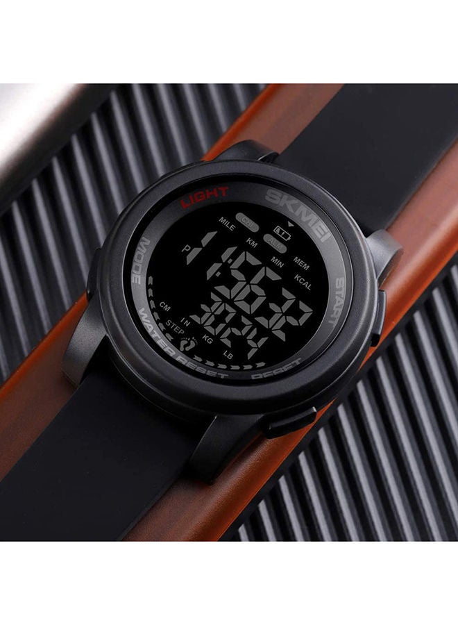 SKMEI - Men's Digital Waterproof Fitness Tracker Watch - Image 1