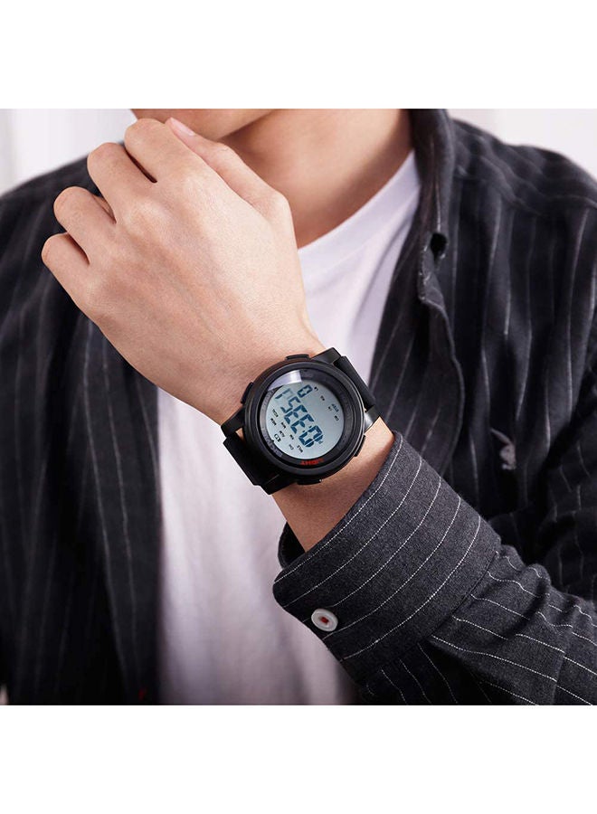 SKMEI - Men's Digital Waterproof Fitness Tracker Watch - Image 1