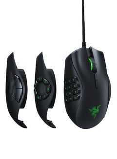 Razer Naga Trinity Gaming Mouse: 16,000 DPI Optical Sensor - Chroma RGB Lighting - Interchangeable Side Plate w/ 2, 7, 12 Button Configurations - Mechanical Switches