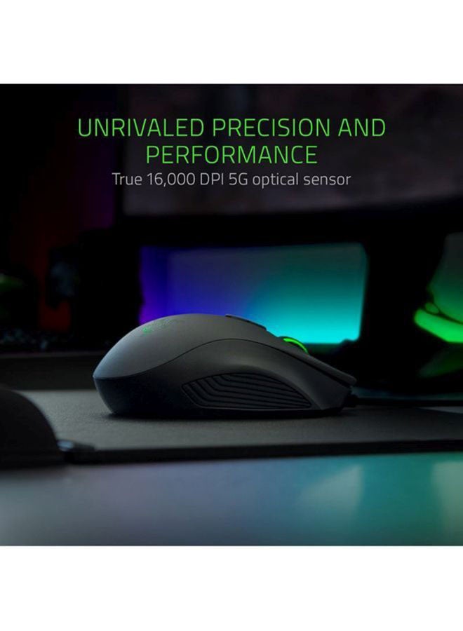 RAZER - Razer Naga Trinity Gaming Mouse: 16,000 DPI Optical Sensor - Chroma RGB Lighting - Interchangeable Side Plate w/ 2, 7, 12 Button Configurations - Mechanical Switches - Image 1