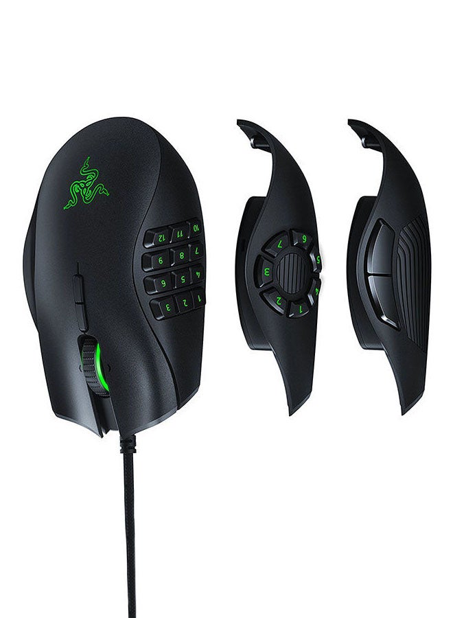 RAZER - Razer Naga Trinity Gaming Mouse: 16,000 DPI Optical Sensor - Chroma RGB Lighting - Interchangeable Side Plate w/ 2, 7, 12 Button Configurations - Mechanical Switches - Image 1