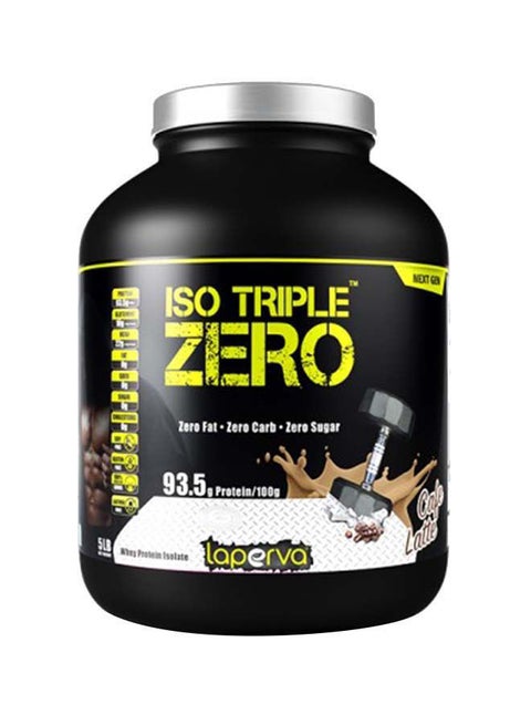 Iso Triple Zero Next Generation Whey Protein Isolate- Cafe Latte Flavour 5 LB