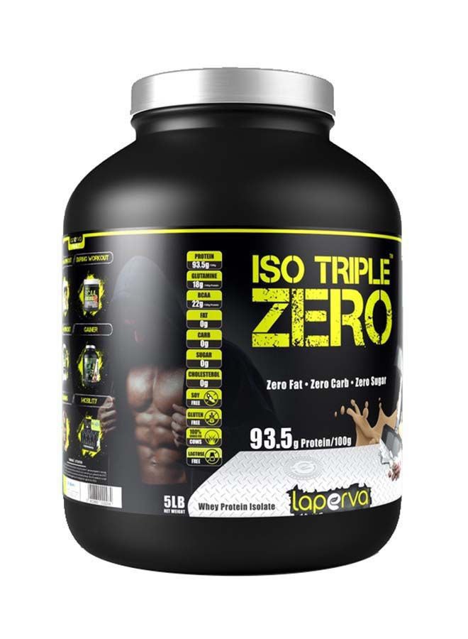 Iso Triple Zero Next Generation Whey Protein Isolate- Cafe Latte Flavour 5 LB
