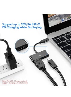 CHOETECH USB C To HDMI Adapter Black  - Image 4