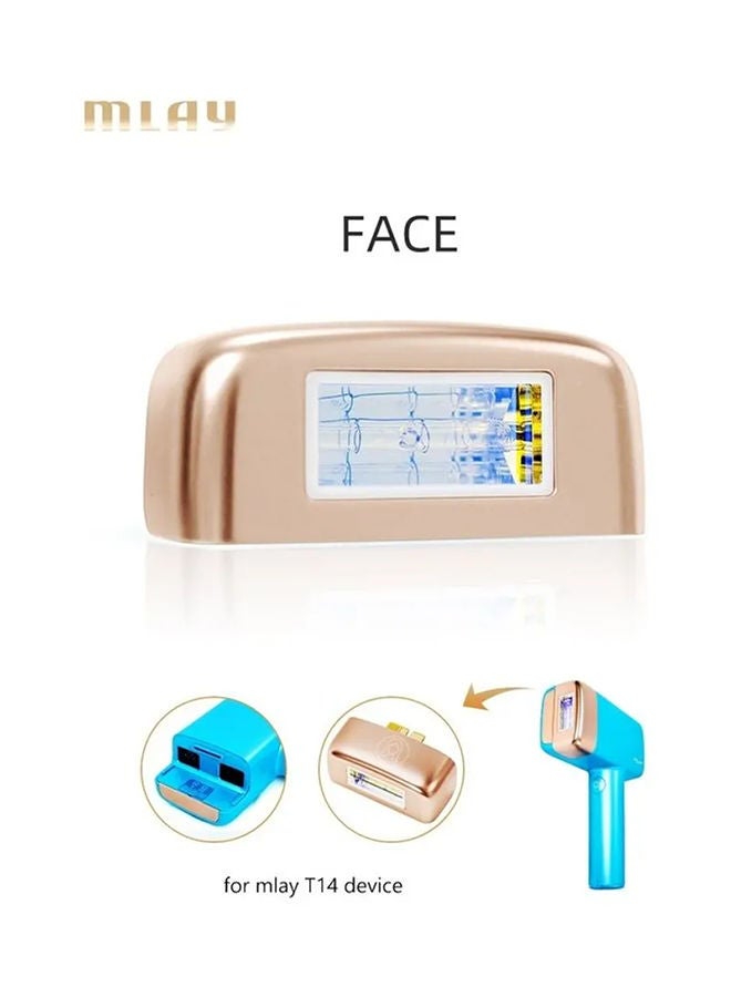 عدسة ازالة شعر الوجه HR face-  لجهاز ملاي T14 نصف مليون ومضة
تعتمد عدسة الوجه ليزر ملاي T14 على تقنية الليزر المتطورة لإزالة الشعر بشكل دائم. يعمل الليزر على استهداف جذور الشعر وتدميرها بدقة، مما يؤدي إلى تقليل نمو الشعر  وتقليل حجمه على المدى الطويل. هذه التقنية المتقدمة تجعل من المنتج خياراً مثالياً لجميع أنواع الشعر وألوانه. - v1671623591/N53373185A_2