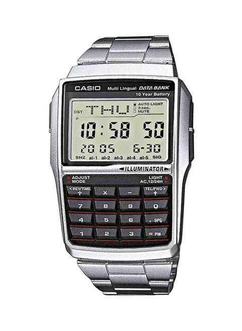 Men's General Data Bank Watch DBC-32D-1ADF - 50 mm - Silver
