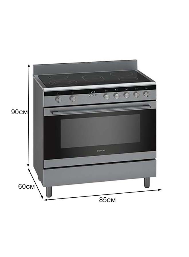 SIEMENS 4 Burner Gas Cooker 60 x 60 cm ,1 year Warranty HK9K9V850M Silver  - Image 4