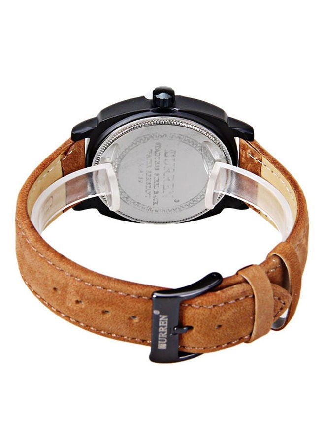 CURREN Analog Leather Watch 8139  - Image 2