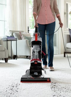 Upright Vacuum Cleaner PowerForce Helix Turbo: Exclusive Dirt Separation System, Enhanced Cleaning Performance, Five Height Adjustments, Large Capacity Dirt Cup, Promotes Healthier Living 1 L 1100 W BISM-2110E Red - v1671628639/N12290708A_7