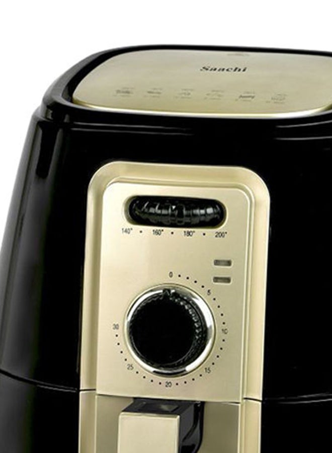Saachi Air Fryer With Rapid Technology 3.2 L 1425 W NL-AF-4770 Black - Image 5