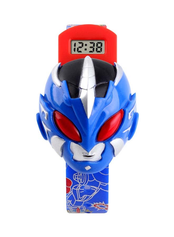 SKMEI Boys' Casual Digital Watch 1239 - 38 mm - Blue - Image 1