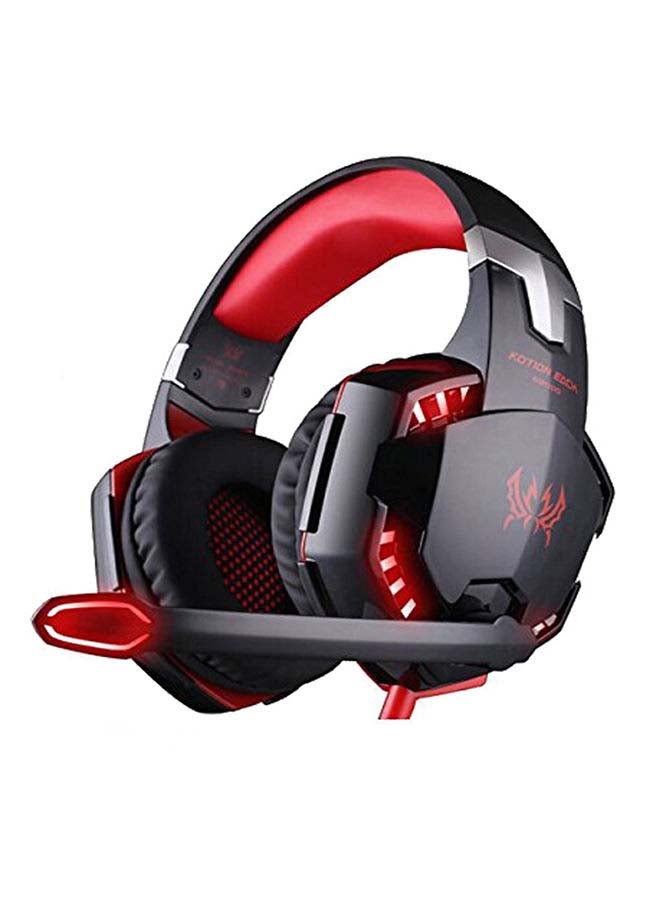 KOTION EACH - G2000 LED Over-Ear Gaming Wired Headset With Mic For PS4/PS5/XOne/XSeries/NSwitch/PC - Image 1