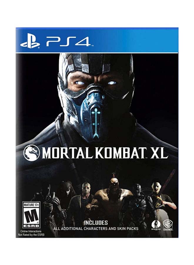 دبليو بي جيمز لعبة الفيديو "Mortal Kombat XL" (إصدار عالمي) - قتال - بلاي ستيشن 4 (PS4)  - Image 1