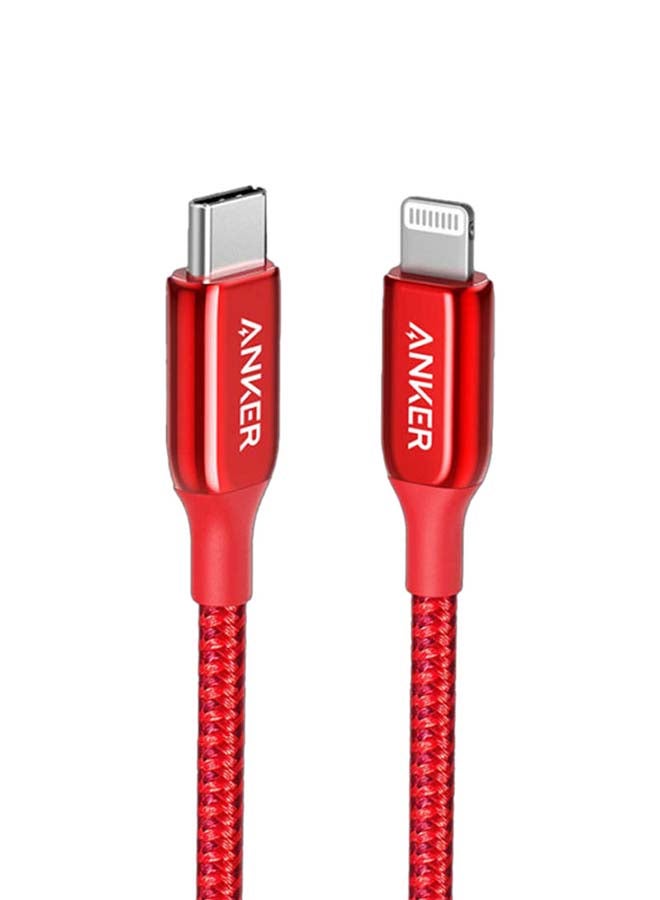 USB C to Lightning Cable A8842H91 Red - v1671629128/N51475161A_1