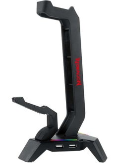 ريدراجون حامل سماعات الرأس Redragon SCEPTER ELITE HA311 RGB مع 4 منافذ USB 2.0 HUB وماوس بنجي  - Image 1
