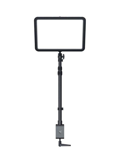 Key Light Chroma - Chroma RGB Key Light for Streaming, All-in-one Stream Lighting , Customizable Light Spectrum, Powered by Chroma RGB - Black