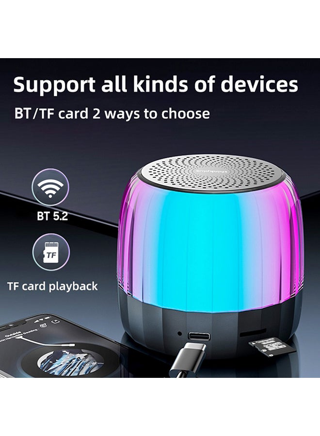Lenovo - Thinkplus K3 Plus Wireless Bluetooth Speaker Column 3D Stereo Bass Music Player Sound Bar Portable Speakers with Mic Hands-free Black - Image 1