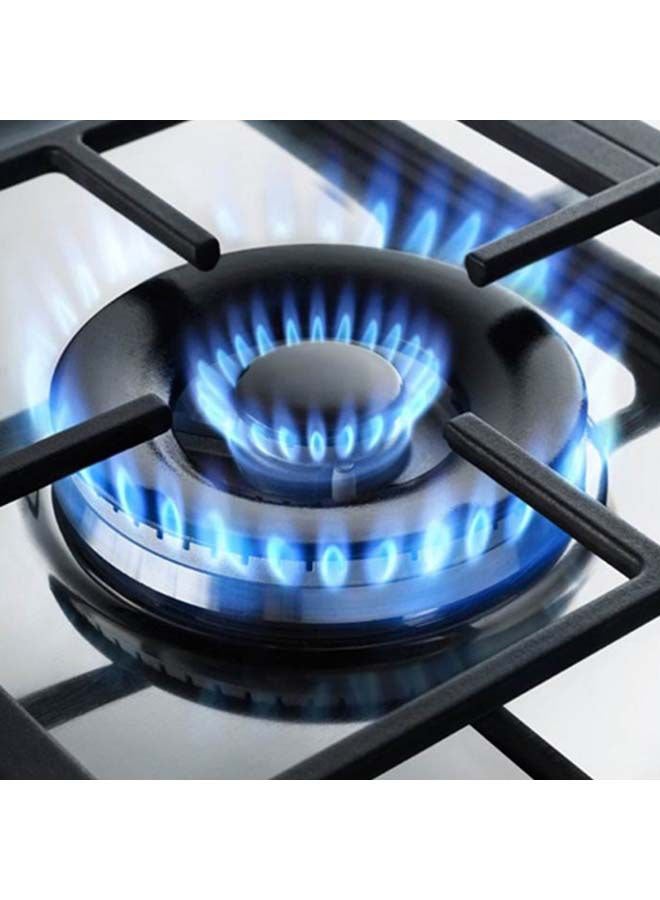 فريجيدير موقد غاز بـ 5 شعلات مقاس 60 × 90 سم FNGE90JGRS أسود/ فضي - Image 4