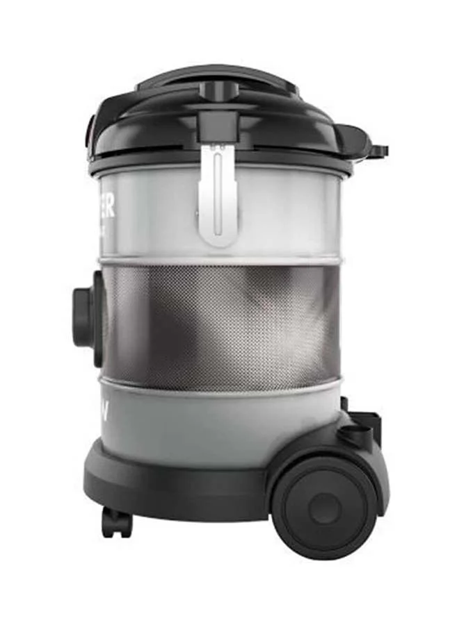HOOVER Power Max Drum Vacuum Cleaner 20 Litre Capacity, Large Capacity, With Blower Function For Home & Office Use, 3 Year Motor Warranty - 566101 20 L 2100 W HT87-T2-M / HT87-T2-ME Grey