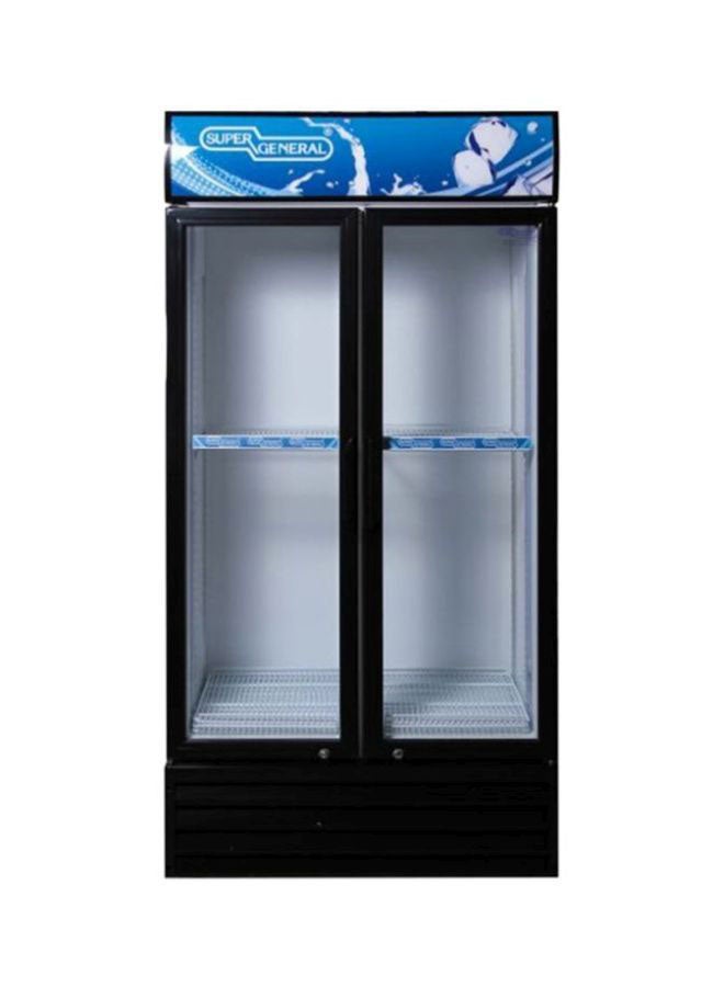 سوبر جنرال مبرد بباب مزدوج 1100 لتراً 1100 L 650 kW SG SC1218 IF أسود/ أبيض  - Image 1