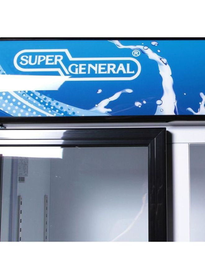 سوبر جنرال مبرد بباب مزدوج 1100 لتراً 1100 L 650 kW SG SC1218 IF أسود/ أبيض  - Image 4