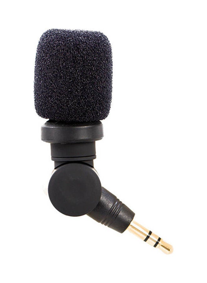 Saramonic - 3.5Mm Trs Omnidirectional Mic For Dslr Cameras And Camcorders SR-XM1 Black - Image 1