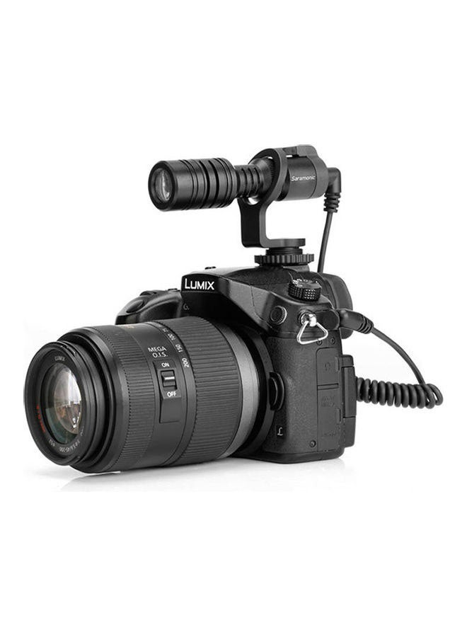 Saramonic Vmic Mini Compact Camera-Mount Shotgun Microphone Vmic mini Black  - Image 4