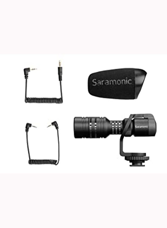 Vmic Mini Compact Camera-Mount Shotgun Microphone Vmic mini Black